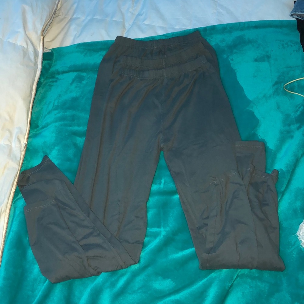 Gray Leggings